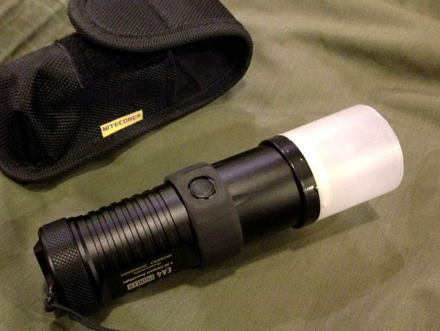 NITECORE EA4+Diffuser use position