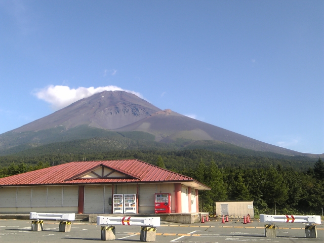 水ヶ塚パーキングより富士山