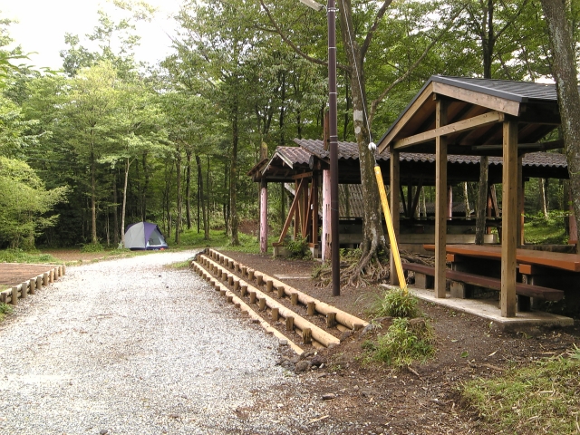 十里木キャンプ場 テントサイト